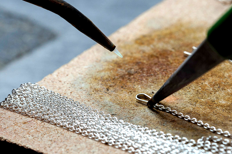 Soudure de l'argent, service de bijouterie 925CRAFT